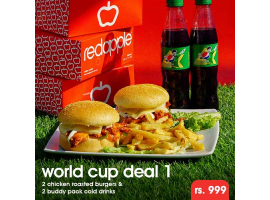 Red Apple World Cup Deal 1 For Rs.999/-